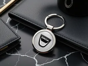 Dacia Porte-clés Gravés Logo Métal Premium